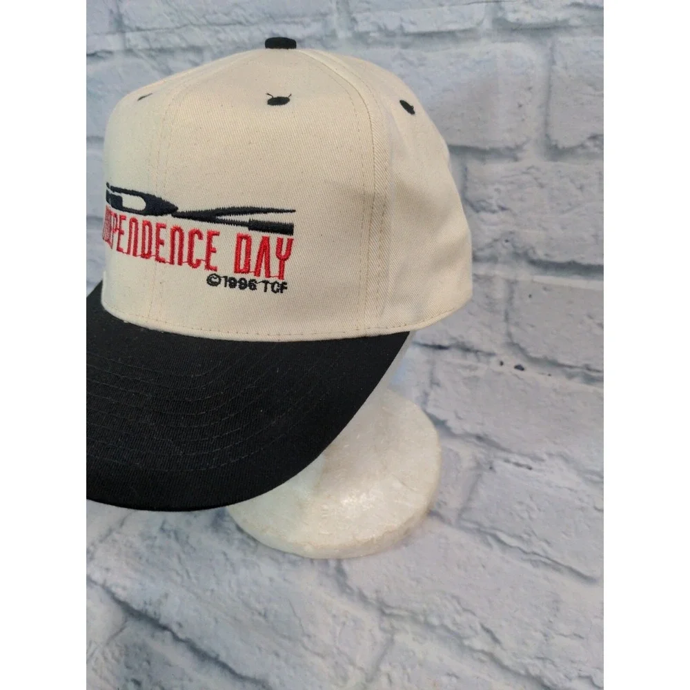 Independence Day ID4 1996 Will Smith Film Production Promo Hat Vtg Original #6